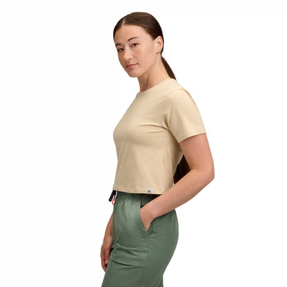 Women's BD Stripe Crop Short Sleeve Tee