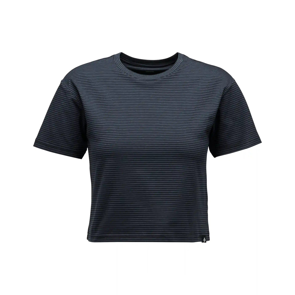 Women's BD Stripe Crop Short Sleeve Tee