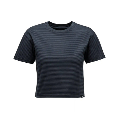 Women's BD Stripe Crop Short Sleeve Tee