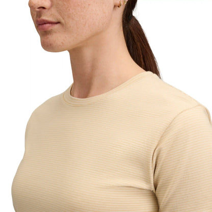 Women's BD Stripe Crop Short Sleeve Tee