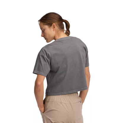 Women's Diamond Crop Short Sleeve Tee