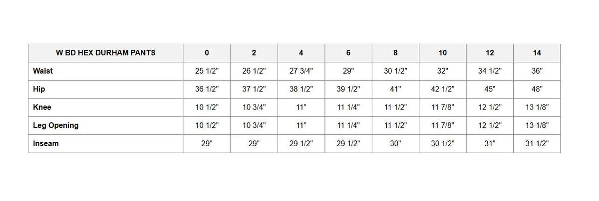 Women's BD HEX Durham Pants
