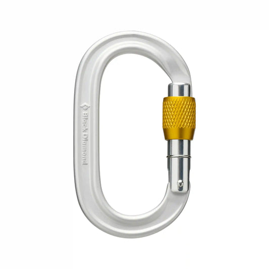 Oval Keylock Screwgate Carabiner