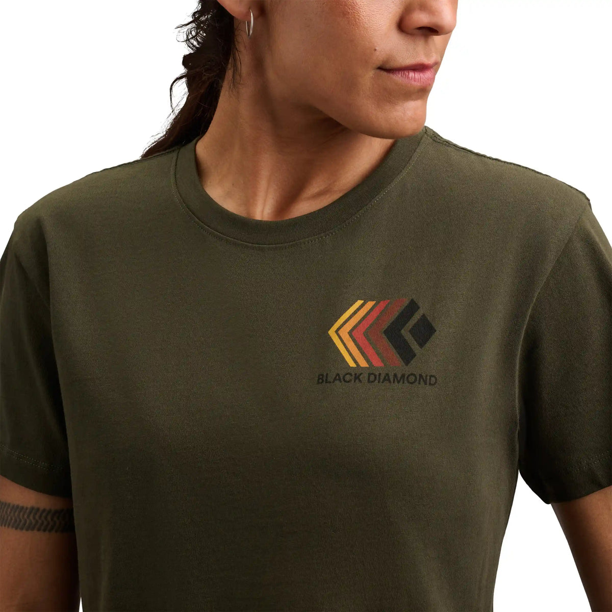 Women's Faded Crop Short Sleeve Tee
