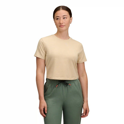 Women's BD Stripe Crop Short Sleeve Tee