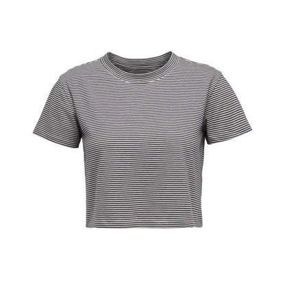 Women's BD Stripe Crop Short Sleeve Tee