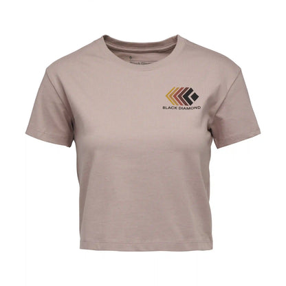 Women's Faded Crop Short Sleeve Tee