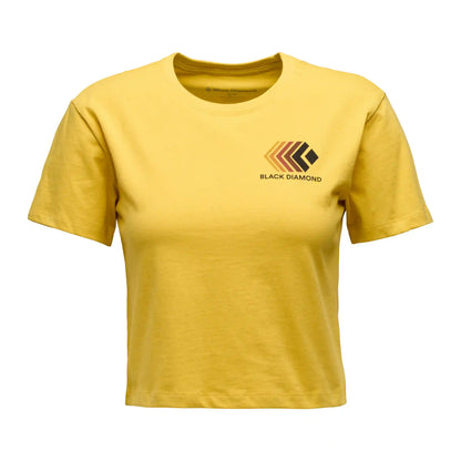 Women's Faded Crop Short Sleeve Tee