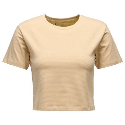 Women's BD Stripe Crop Short Sleeve Tee