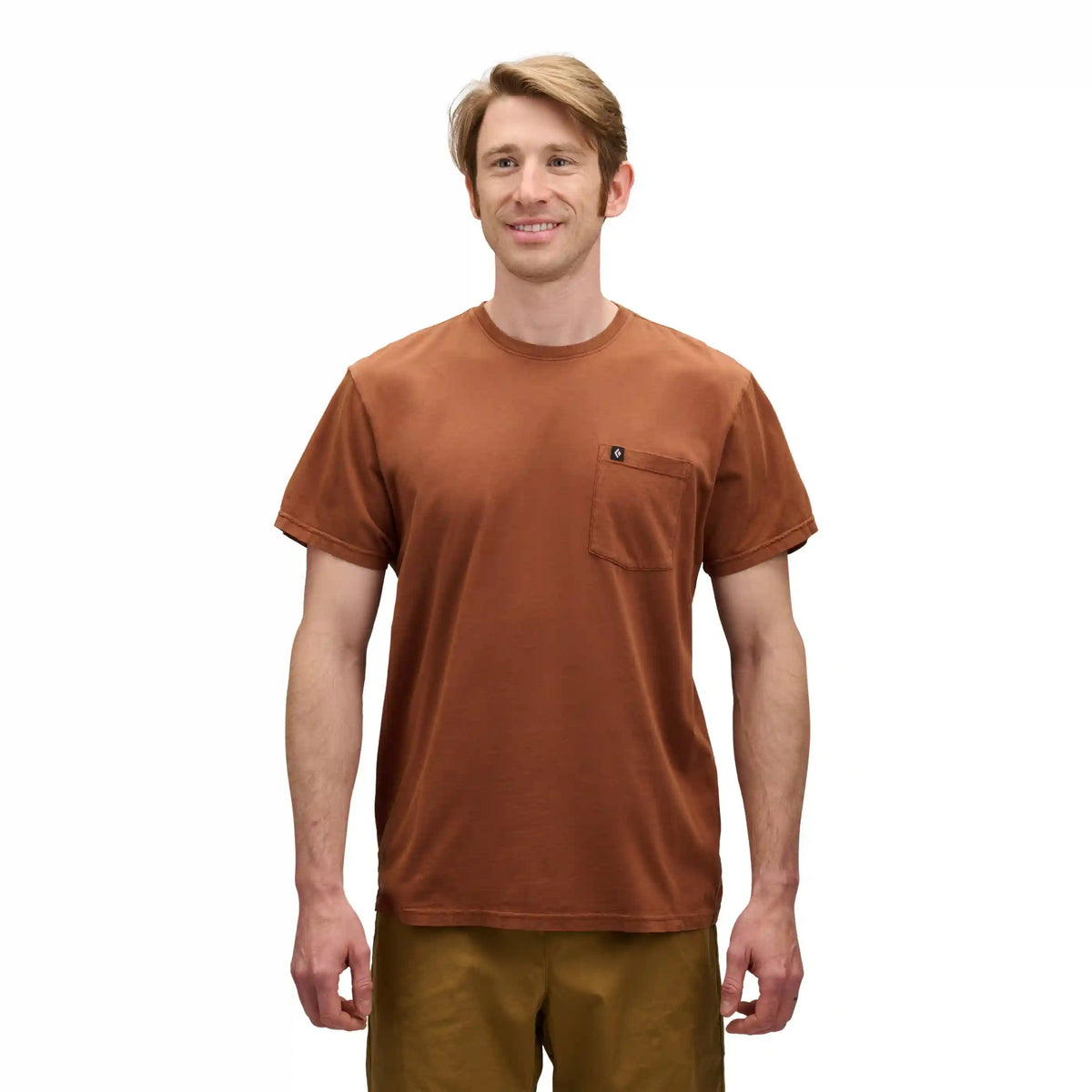 Men's Diamond Patch Short Sleeve Pocket Tee