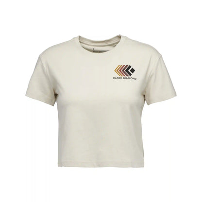 Women's Faded Crop Short Sleeve Tee