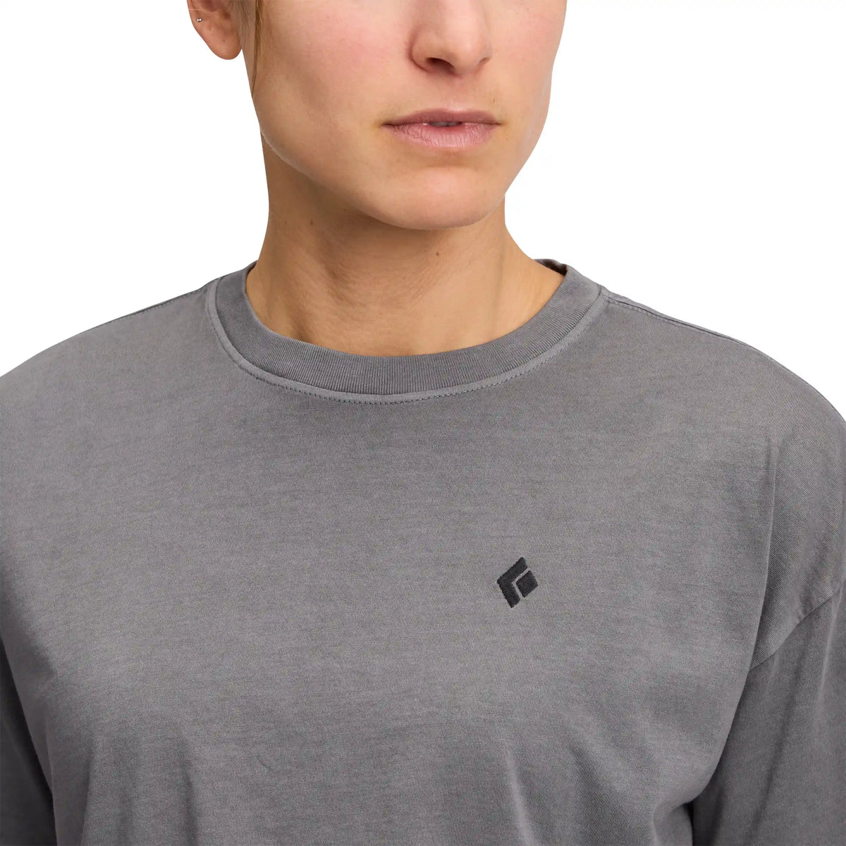Women's Diamond Crop Short Sleeve Tee
