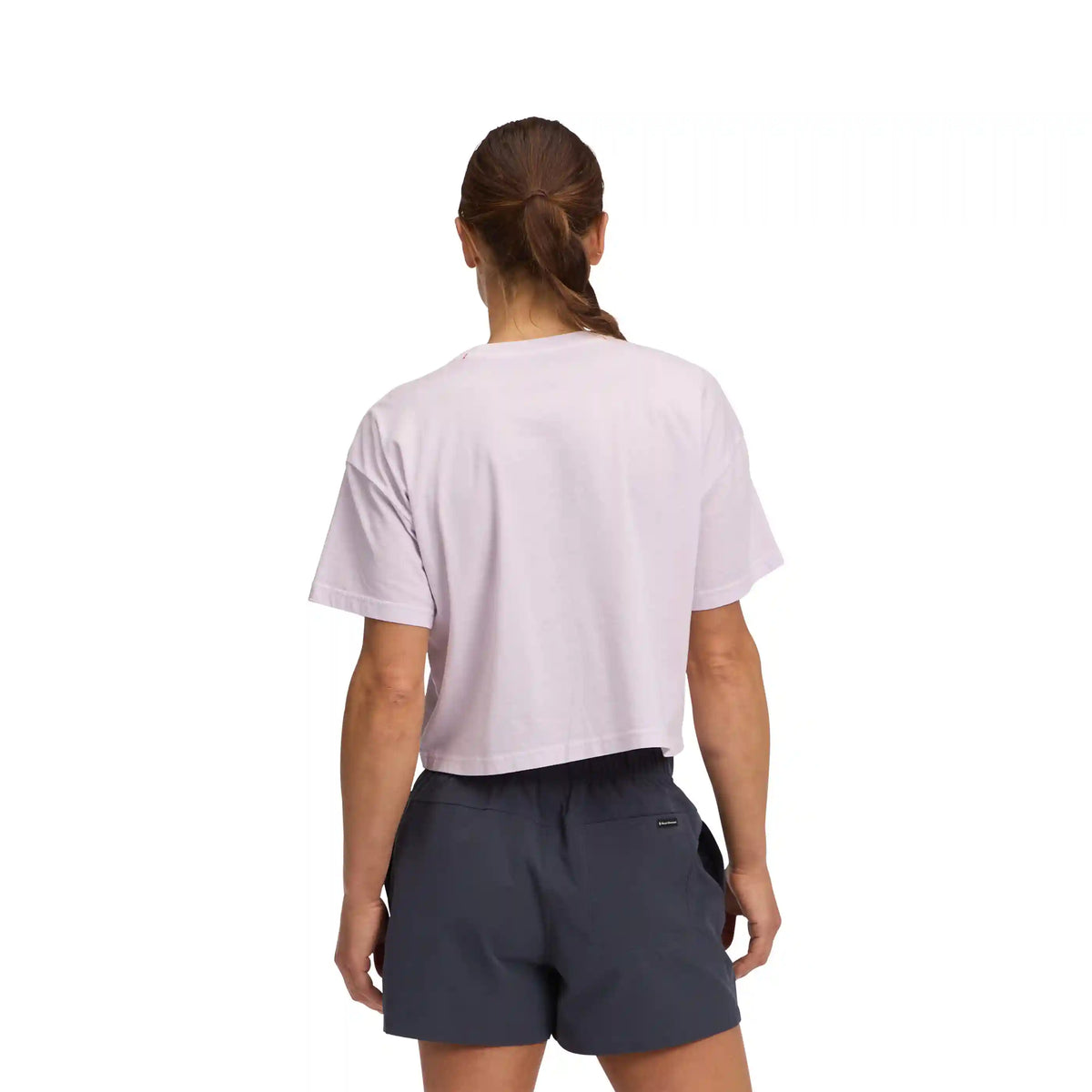 Women's Diamond Crop Short Sleeve Tee