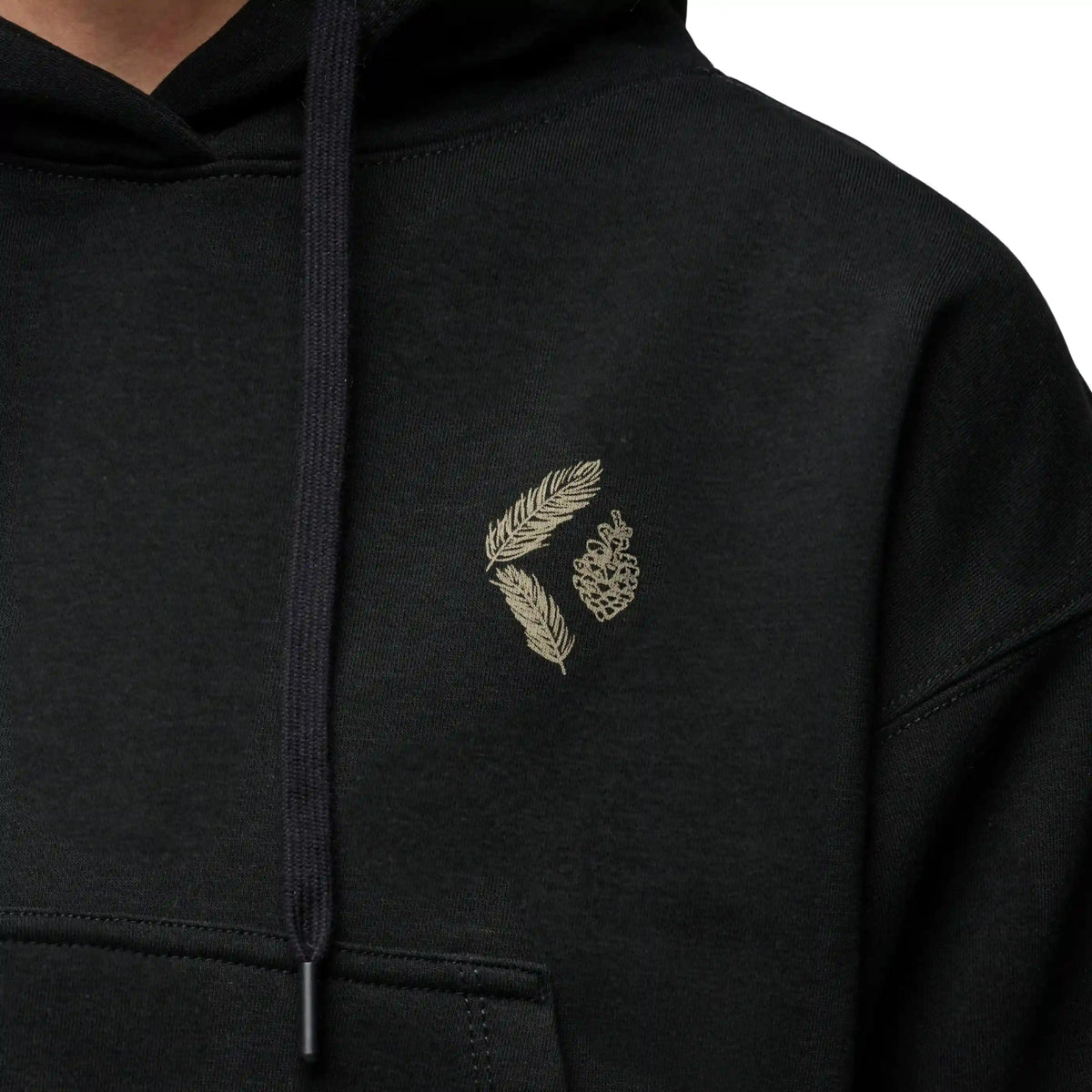 Women's Pine Diamond Pullover Cropped Hoody