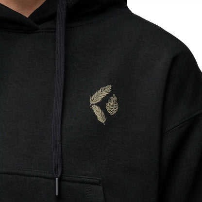 Women's Pine Diamond Pullover Cropped Hoody