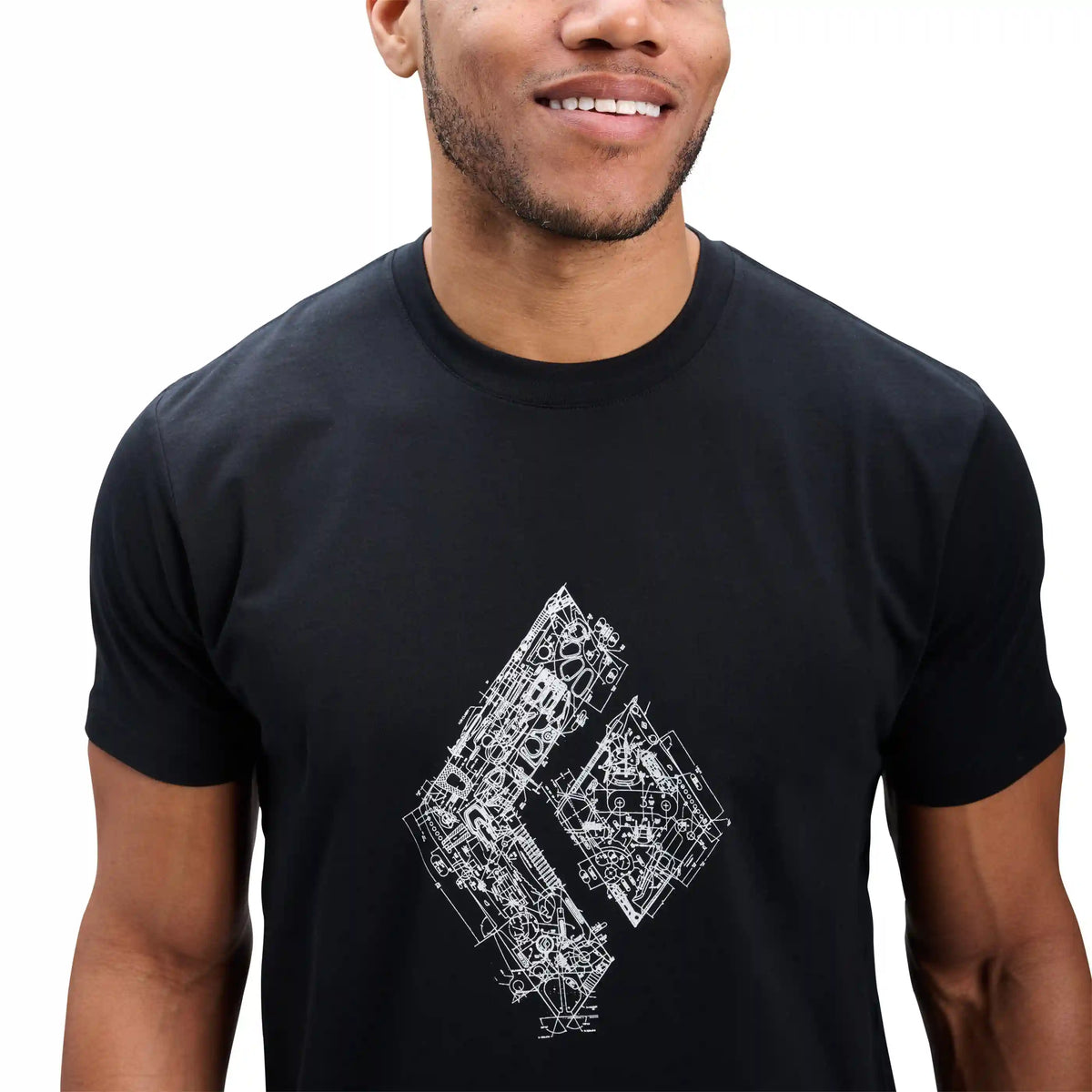 Men's Engineered Diamond Short Sleeve Tee